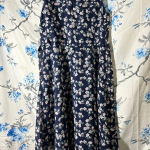 Blue Floral Dress