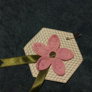 Flower Crochet Badge (2)