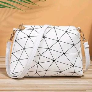 Women White Sling Bag