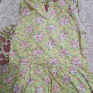 5to 6 Year Cotton New Frock