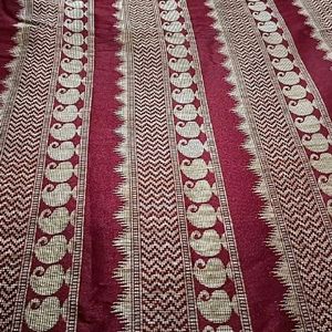 Cotton Banarasi Unstitched Fabric