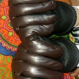 Leather Full Finger Gloves For Men