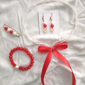 Red Jewellery Combo ❤️