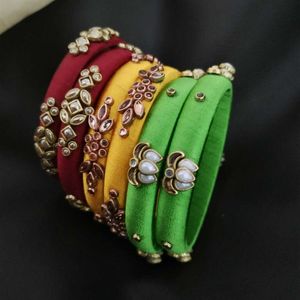 Clearance Sale - Silk Thread Bangles