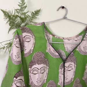 Buddha Front Slit Kurti