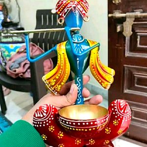 beautiful metal krishna Showpiece