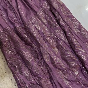 Lavander Long Skirt