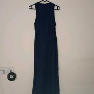 Navy Blue Gown Dress