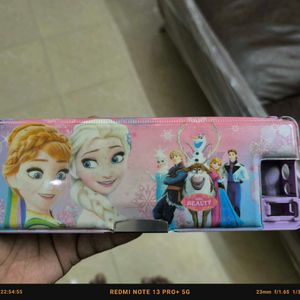 Elsa Kids Pencil Box With Sharpener