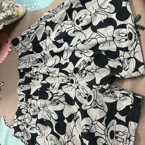 Mini Mouse Girls Casual Shorts