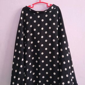 Polka dot Stylish Korean Skirt