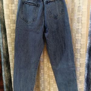 Blue Mom Fit Jeans