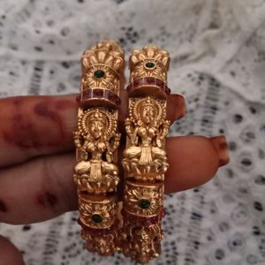 Golden Lakshmi Bangles