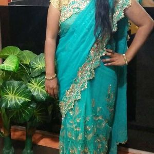 Net Party Wear Saree