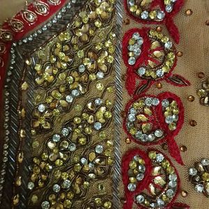 Zardosi N Kundan Work Anarkali