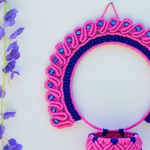 Pink Wall Hanging For Room Decor