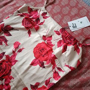 NEWME Kylie Floral Bodycon Maxi Dress (With Tag)