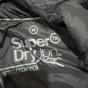 Original Superdry Sleeveless Jacket With Hood