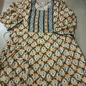 Diwali Offer New Cotton Anarkali Kurti