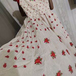 Beautiful Floral Gown