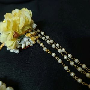 Flower Jewellry For Haldi Ceremony