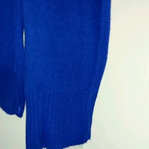 Dress berry Women Blue Solid Sweater