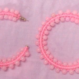 Pink Earrings