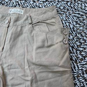 Beige Korean Pant