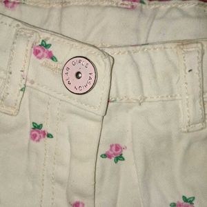 Baby Girl Denim Shorts/ Trouser