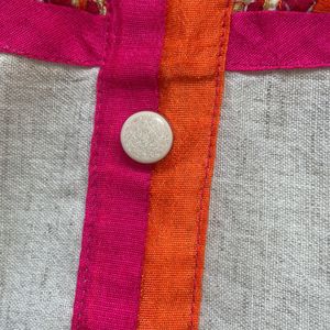 A Beautiful Pure Khadi Cotton Kurta