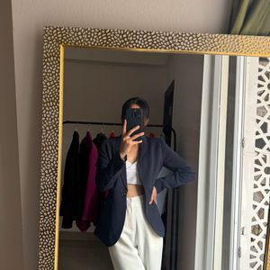 H&M Vintage Tailored Petite Fit Blazer