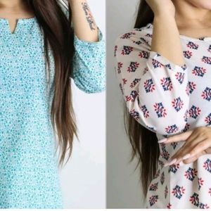 cotton kurtis combo