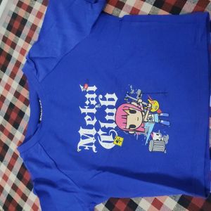 Blue Baby Tee For Girls