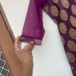 Purple Patiyala Set