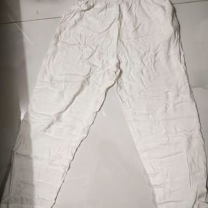 White Plazo Pant