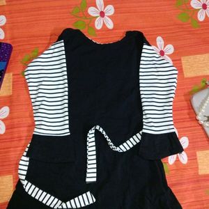 Black And White Dress For Women