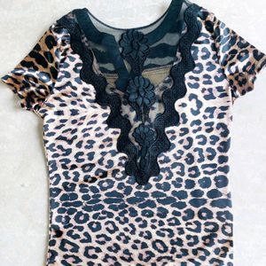 Imported Beautiful Leopard Print Top