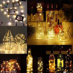 20 Led Wine Bottle Cork Copper Wire String Lights