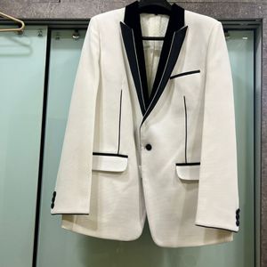 White N Black Designer Blazer Pant