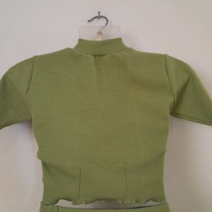 Light Olive Casual Co-ord (Women's)