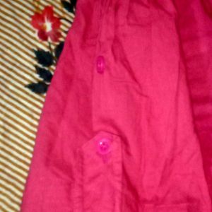 🍒 Cotton Pink Shirt For women I Bust 32