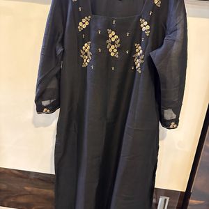 Black Kurta