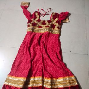 Anarkali Kurta Only Top With Heavy Embroidery