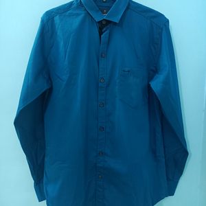 Blue Formal Men Shirt