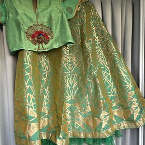 Peacock Design Beautiful Lehenga Set