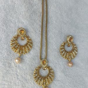 Golden Jwellery Set