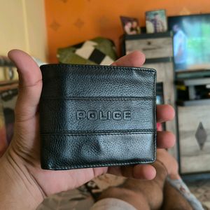 Police Leather Wallet