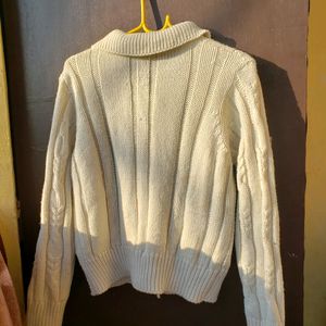 H&M Dupe Collared Knit Sweater