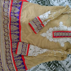 Embellished Punjabi Patalia Suit