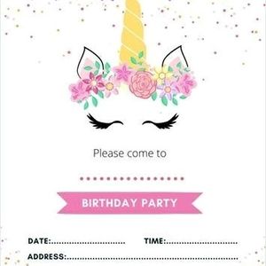 Birthday Invitation Card